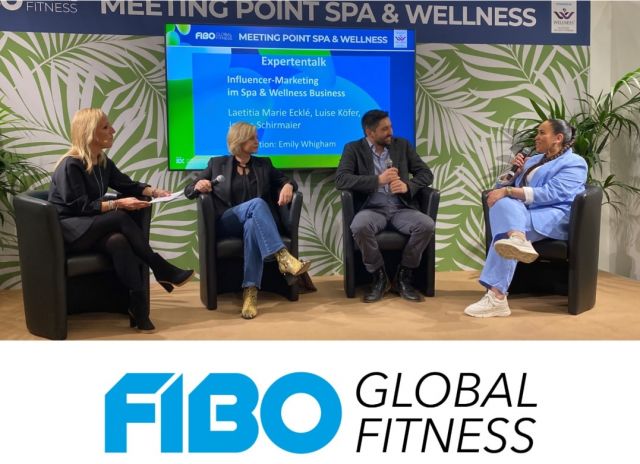 FIBO 2023 Paneltalk: Inlfuencer Marketing im Spa & Wellness Business